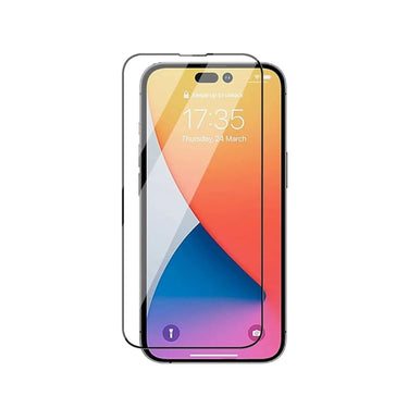 Tempered Glass for Apple iPhone 14 Pro | Transparent Screen Protector | Full HD Clarity | Anti-Scratch | Edge-to-Edge Coverage | Easy Installation Kit (Pack Of 2)